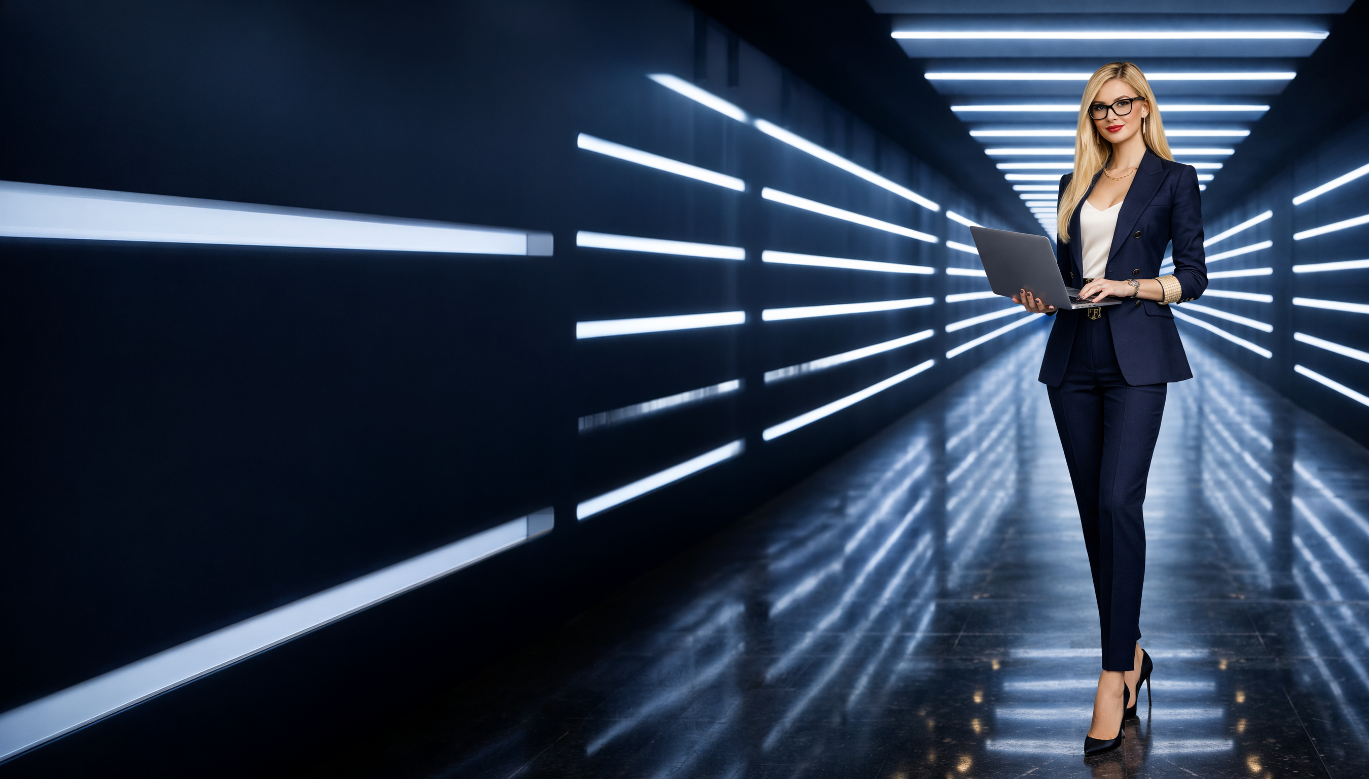 Modern office corridor